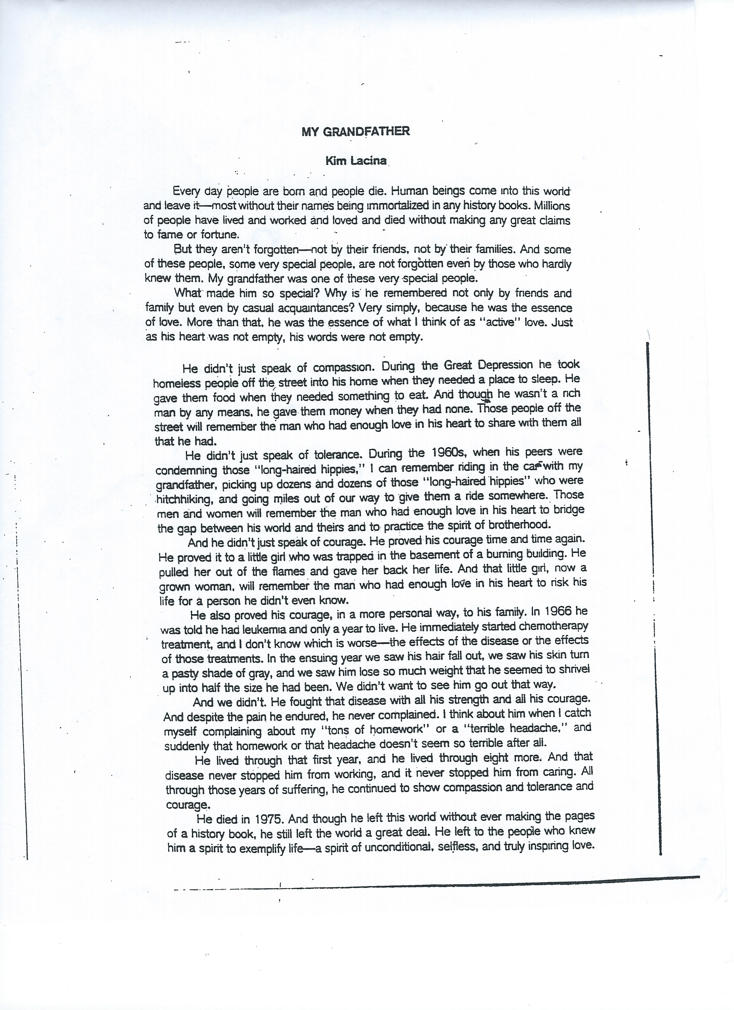 Example of manuscript speech free essays   studymode